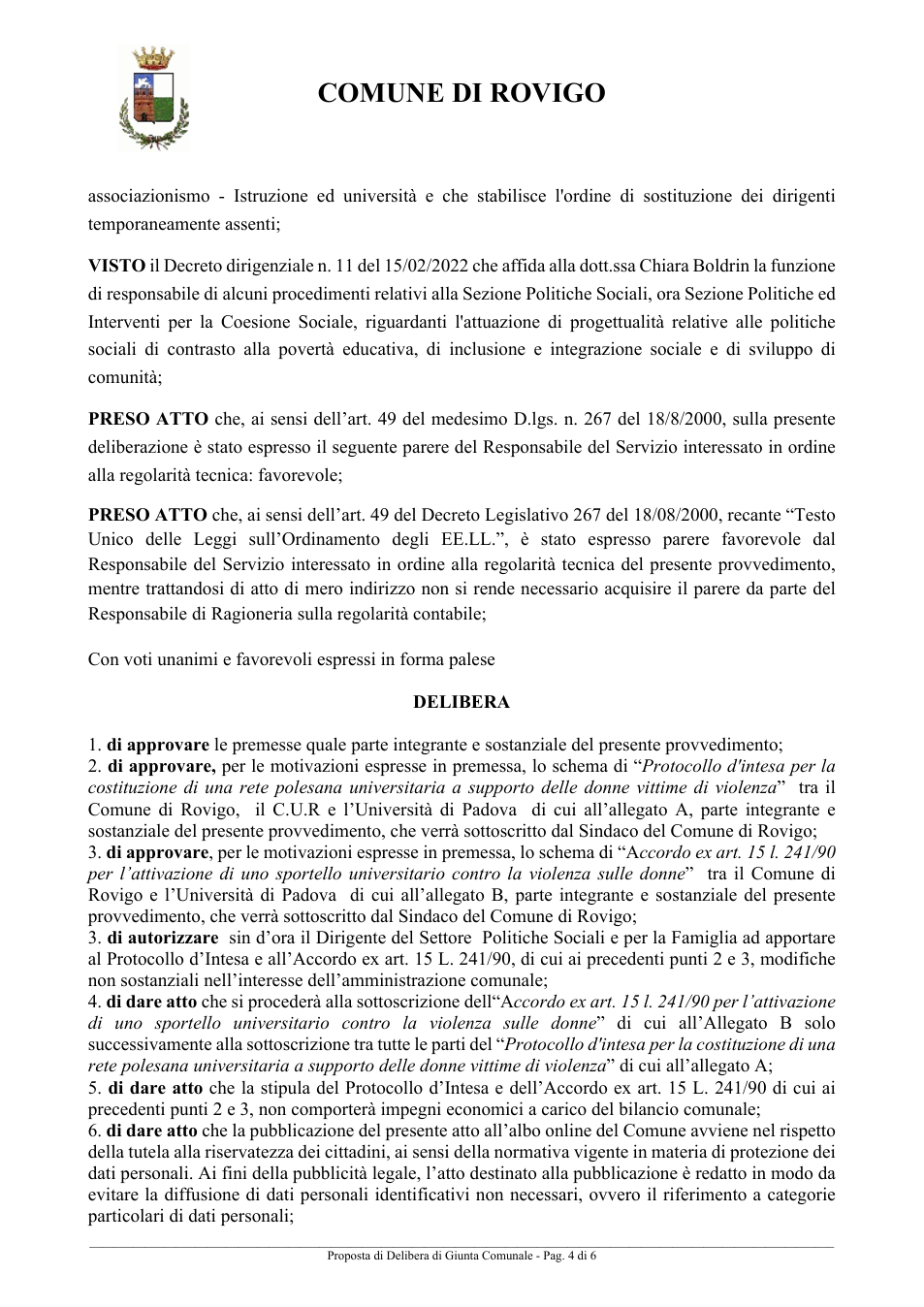 Pagina 4 del documento