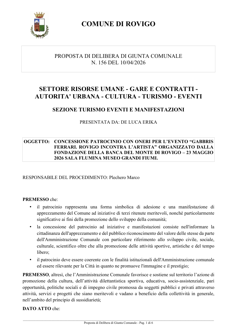 Pagina 1 del documento