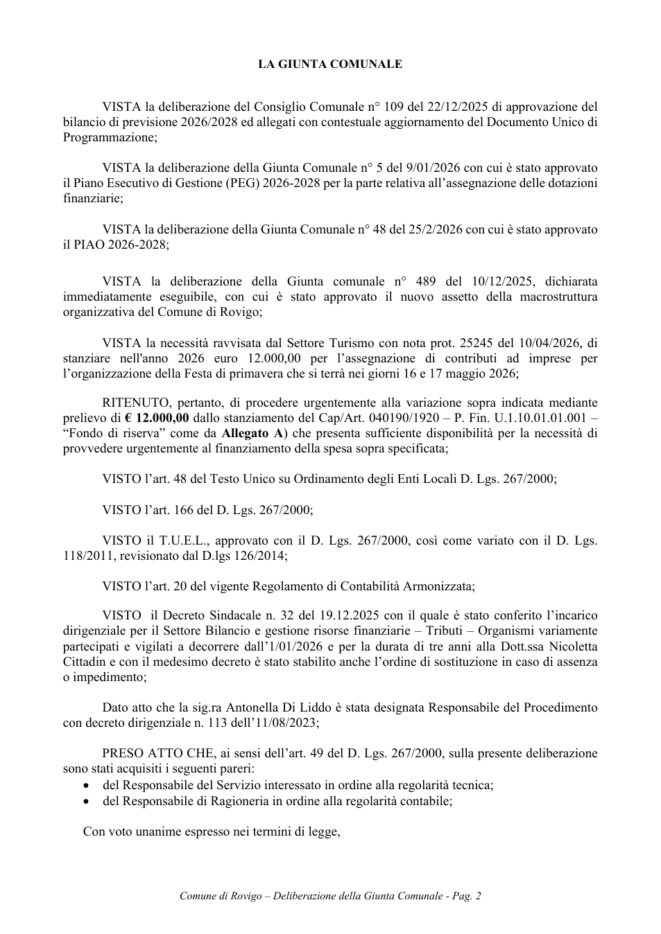 Pagina 2 del documento