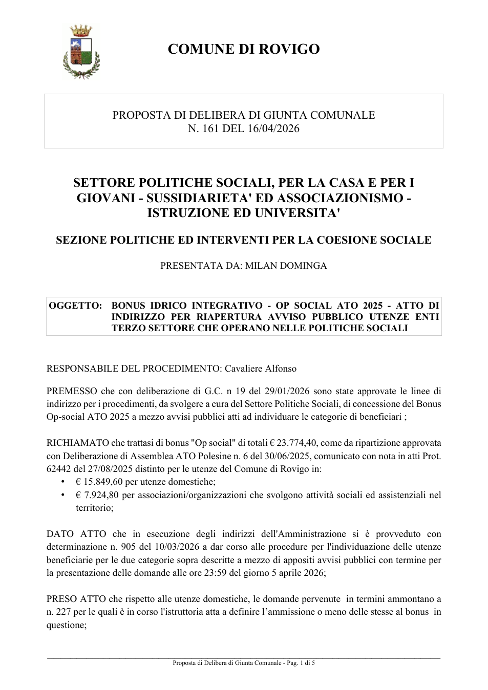 Pagina 1 del documento