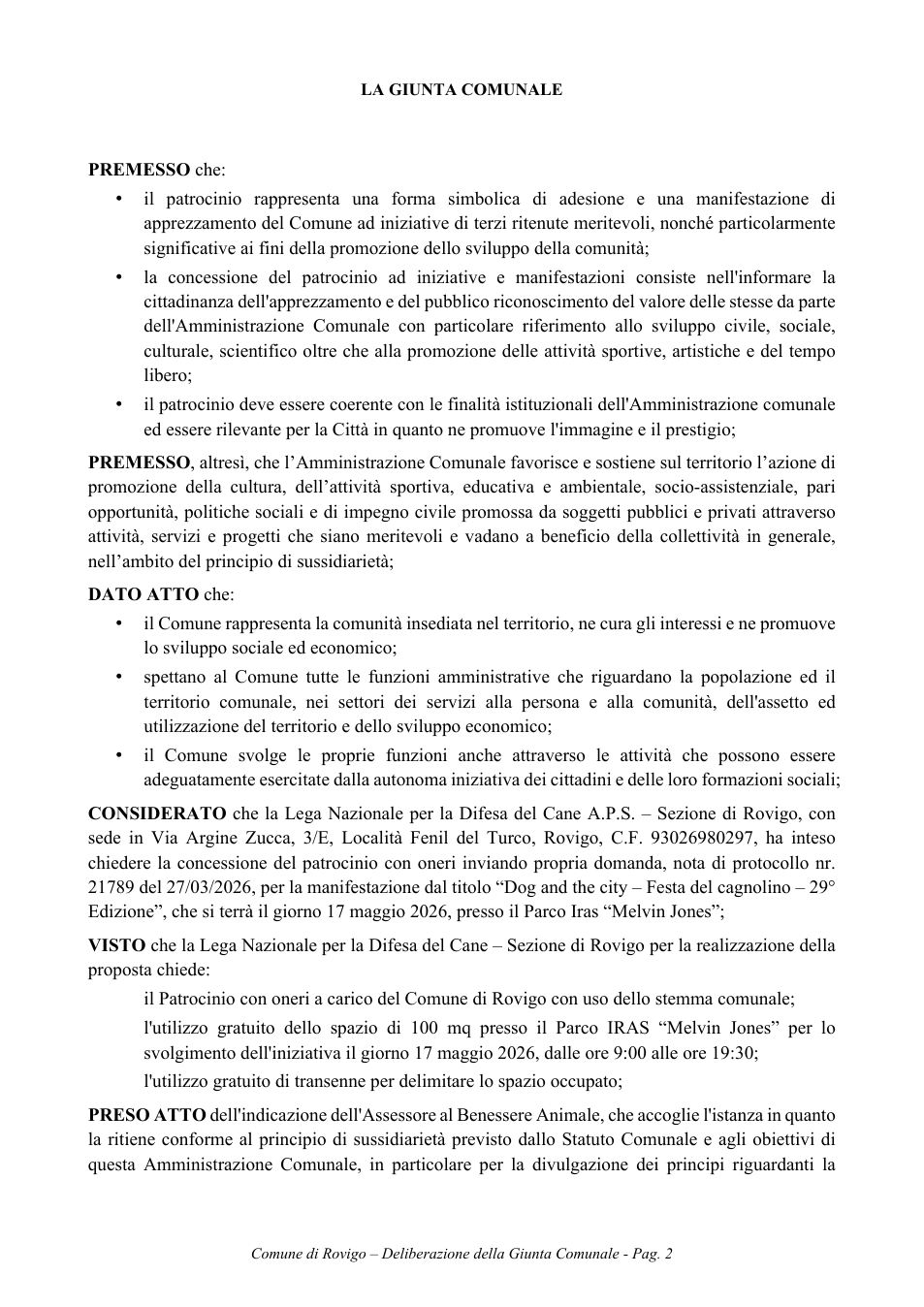 Pagina 2 del documento
