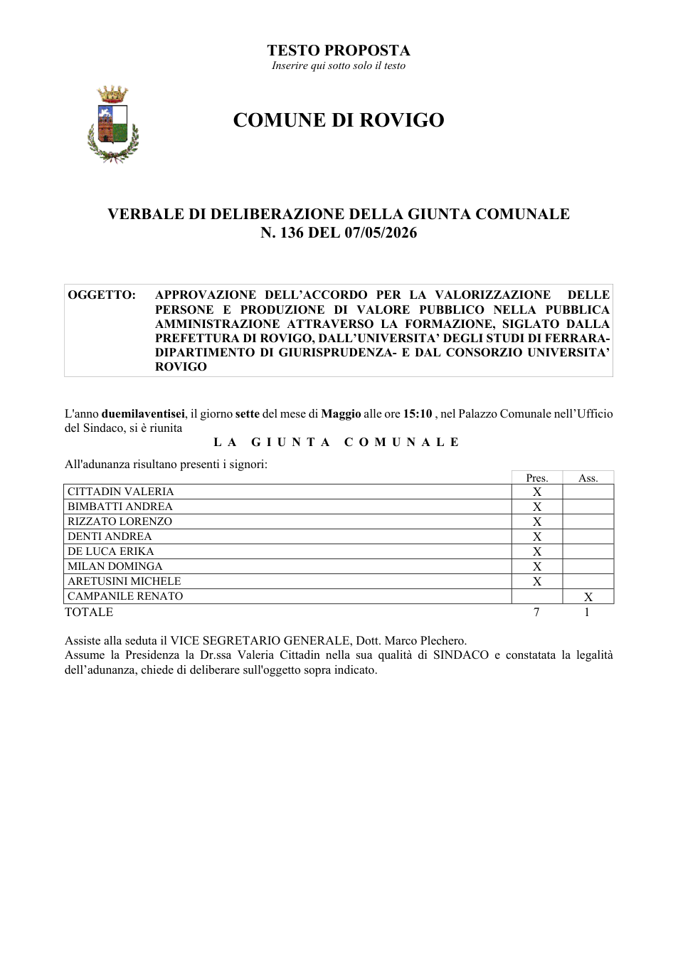 Pagina 1 del documento