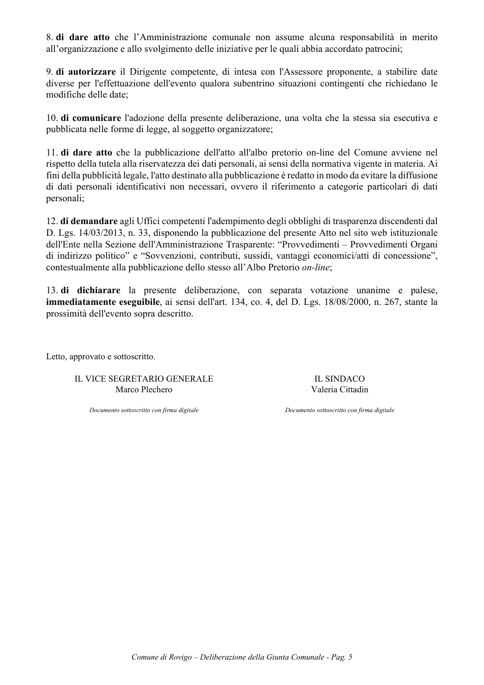 Pagina 5 del documento