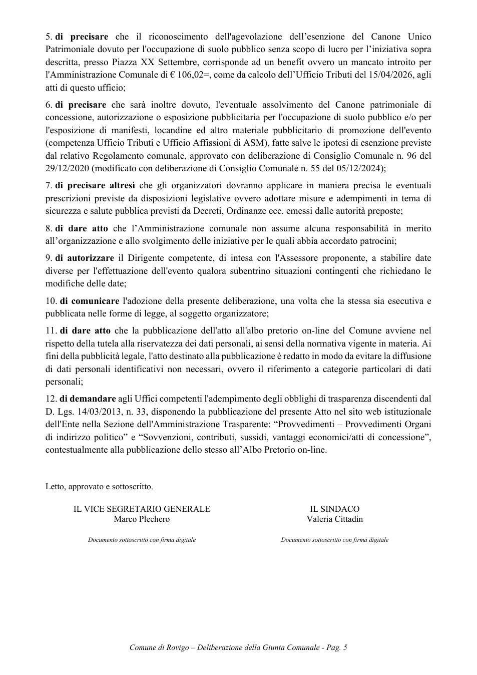 Pagina 5 del documento