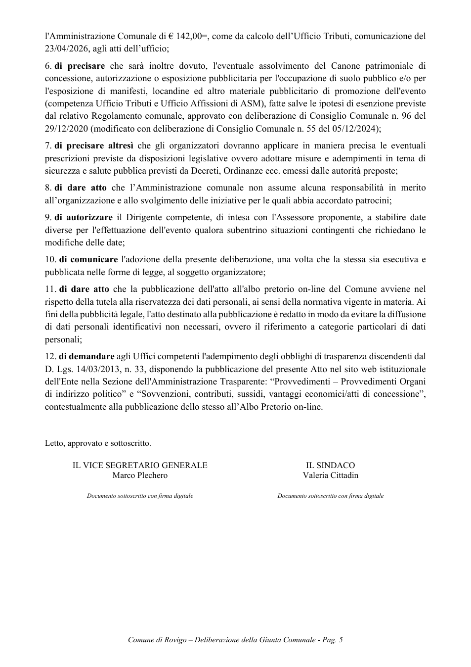 Pagina 5 del documento