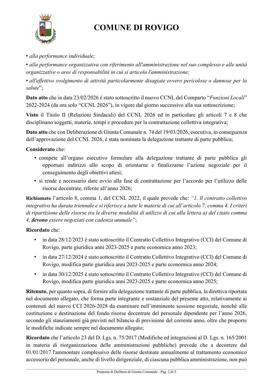Pagina 2 del documento