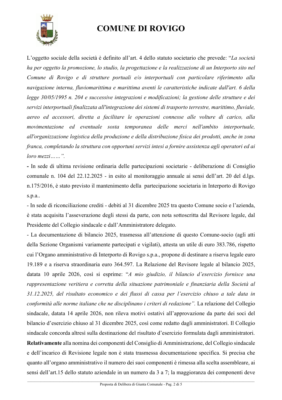 Pagina 2 del documento