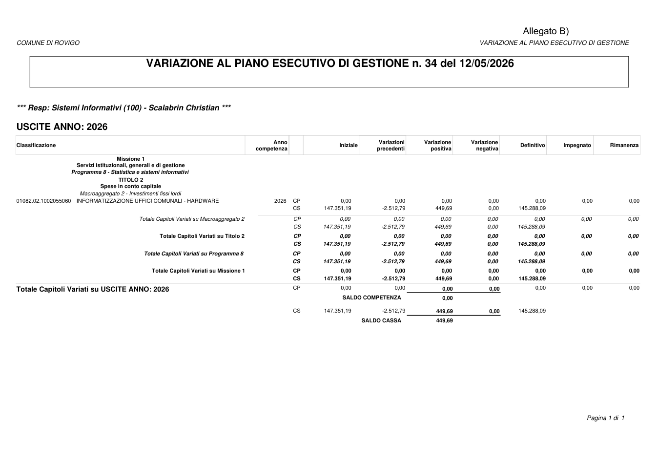 Pagina 1 del documento