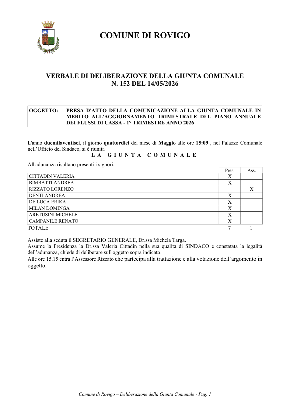 Pagina 1 del documento