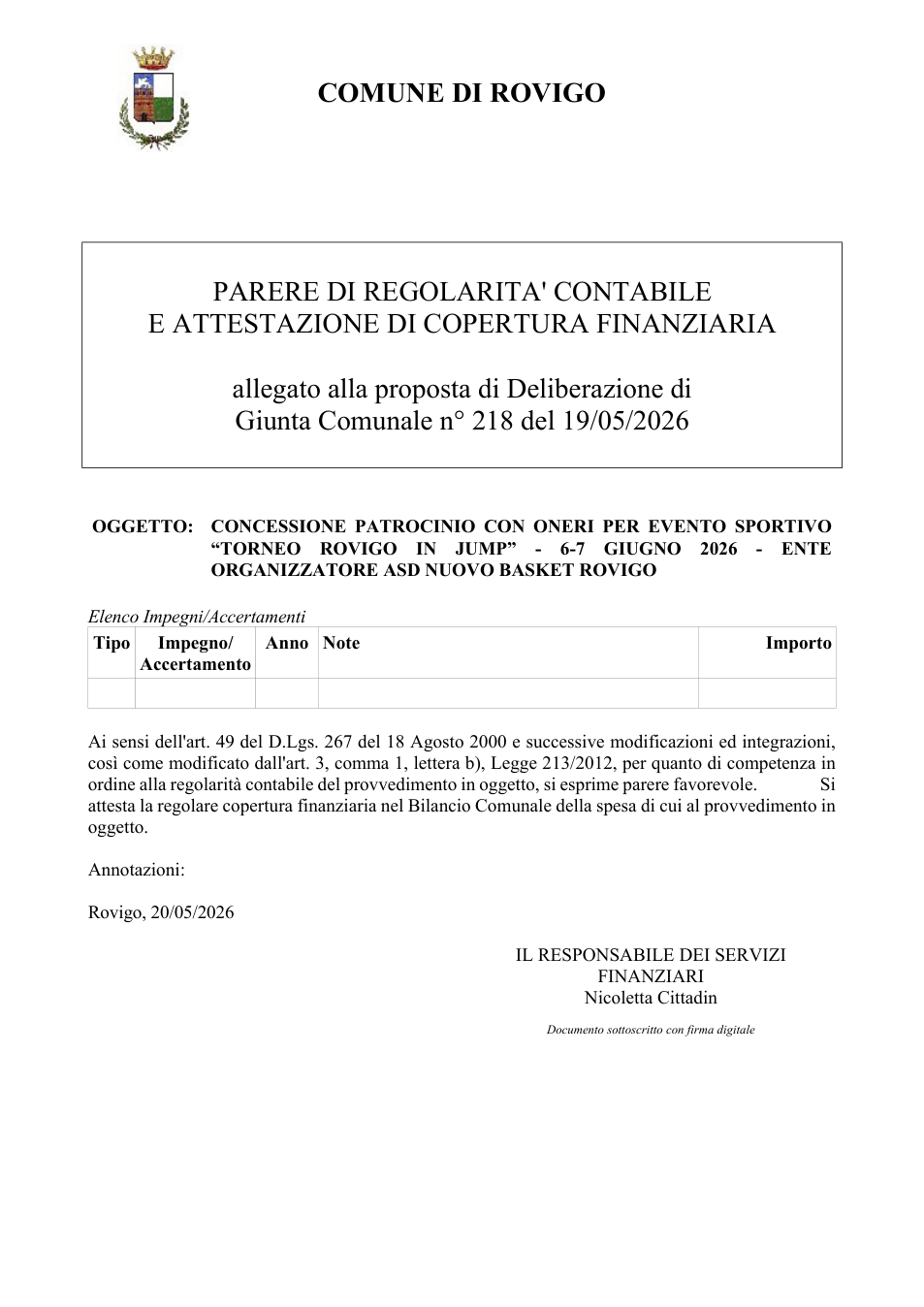 Pagina 1 del documento