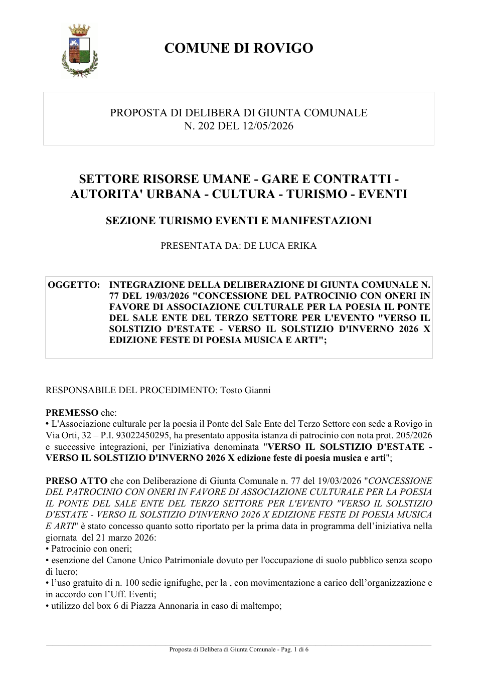 Pagina 1 del documento