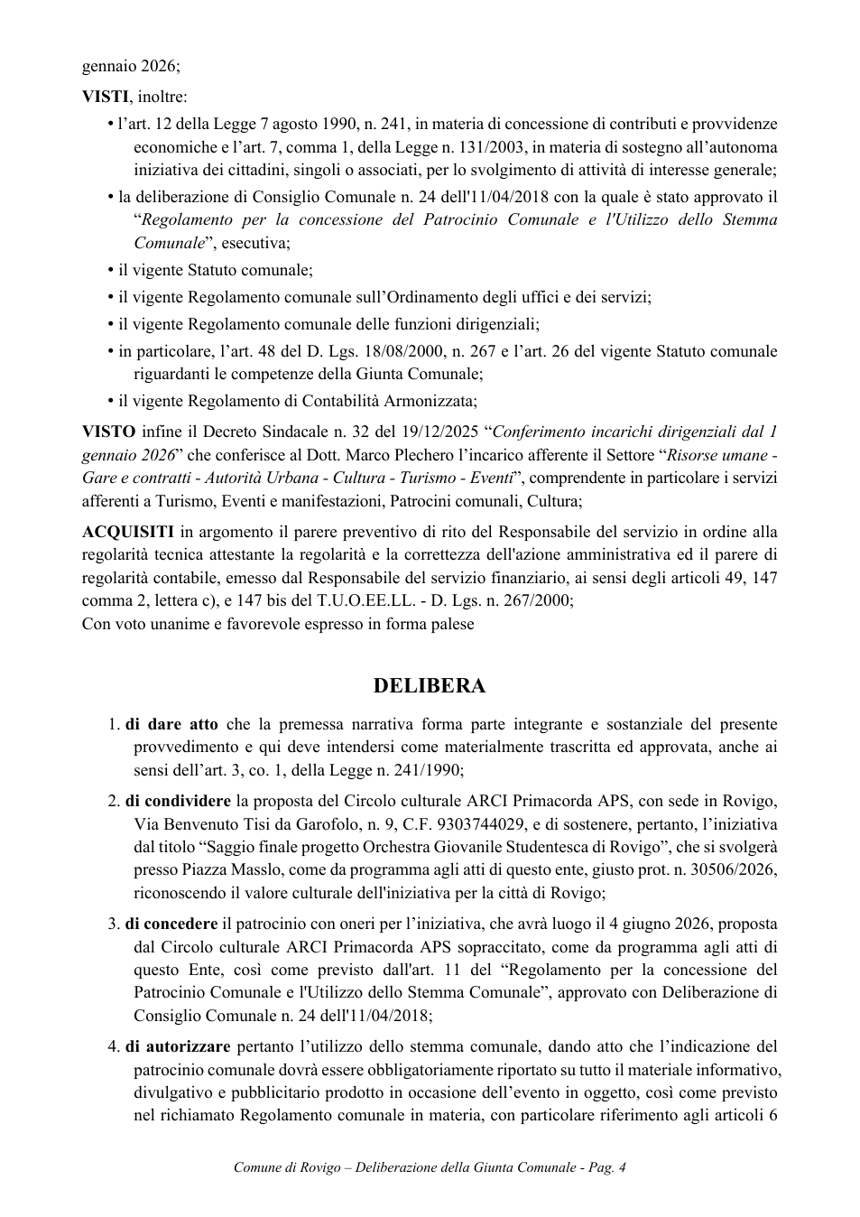 Pagina 4 del documento
