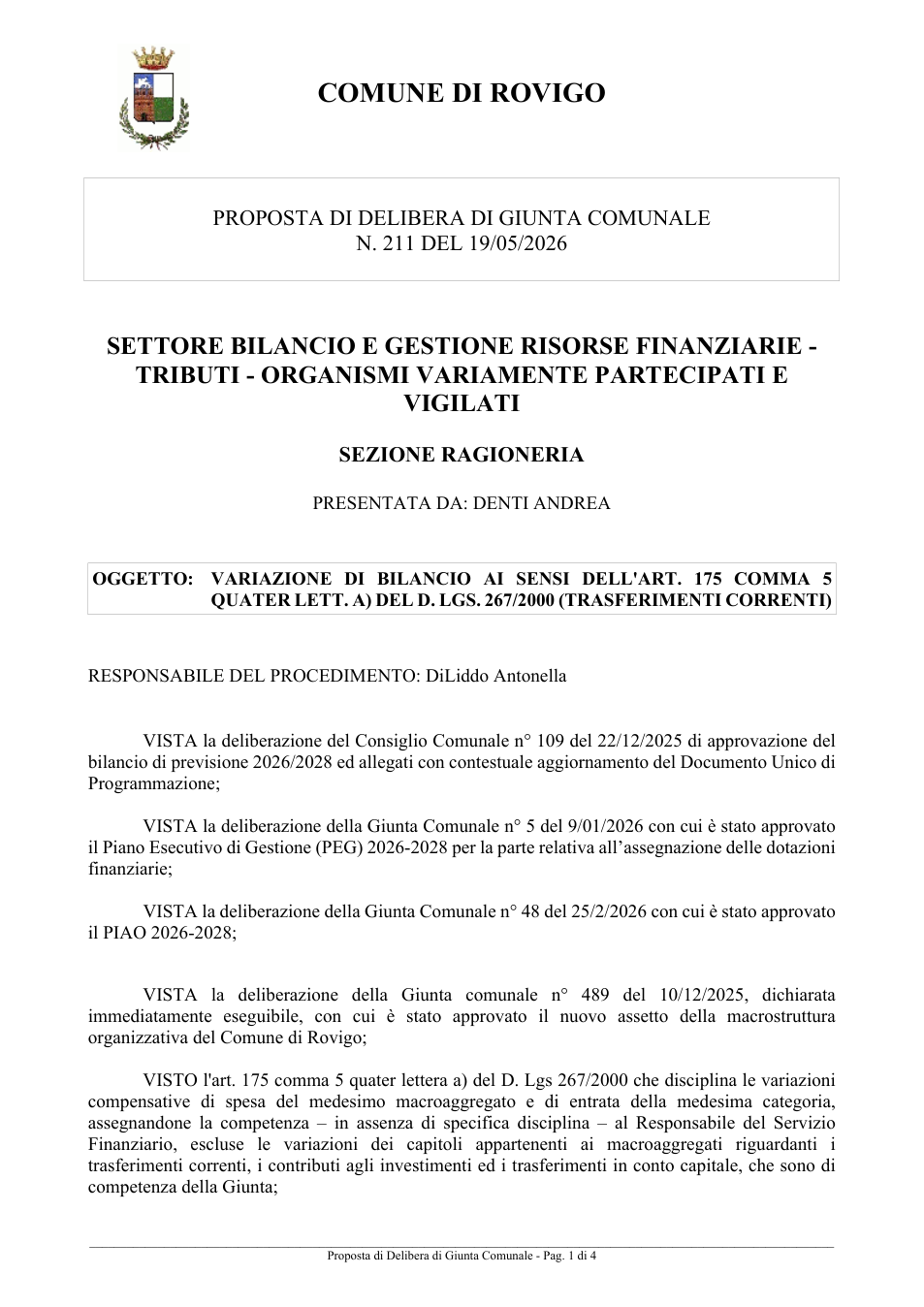 Pagina 1 del documento