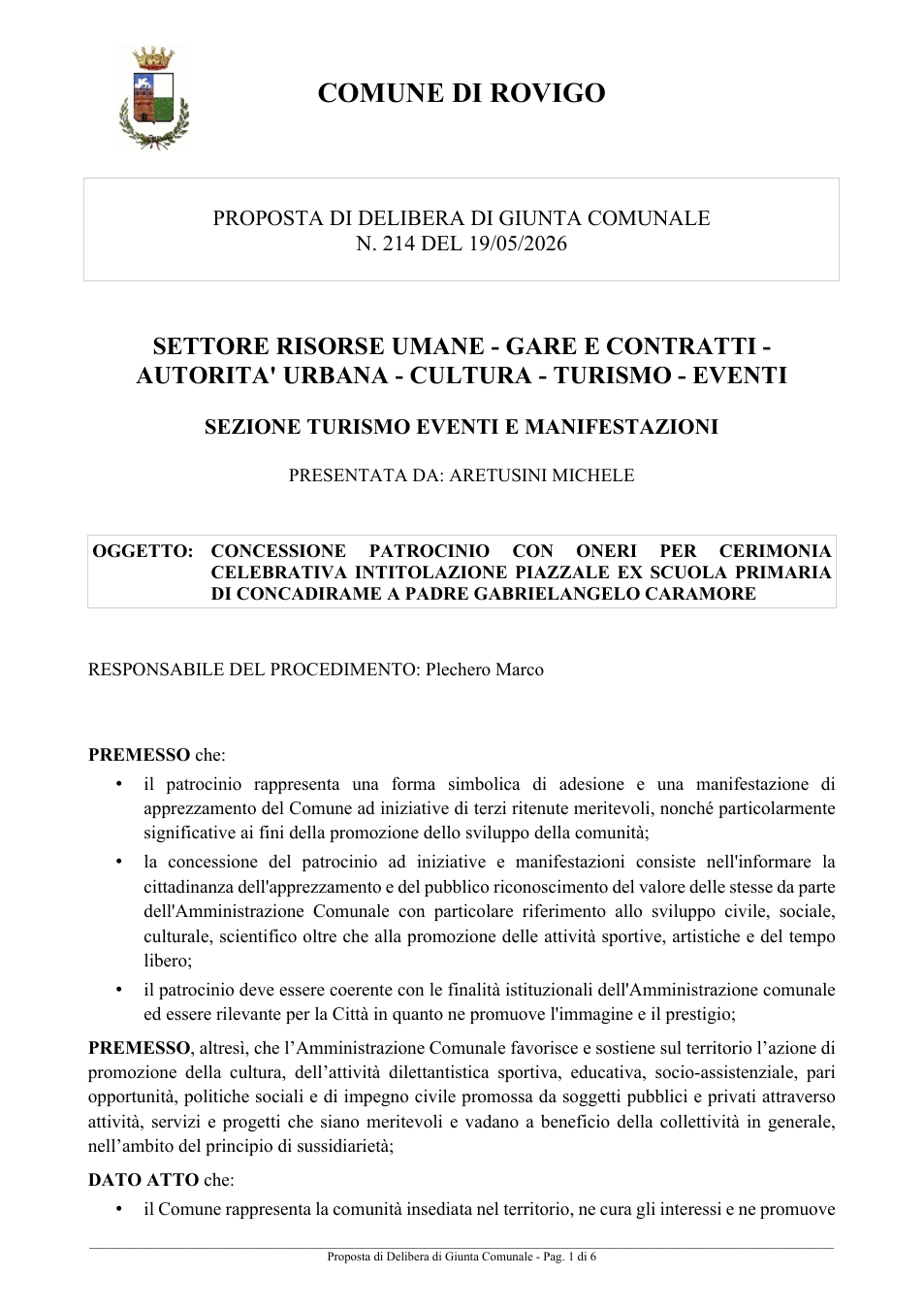 Pagina 1 del documento