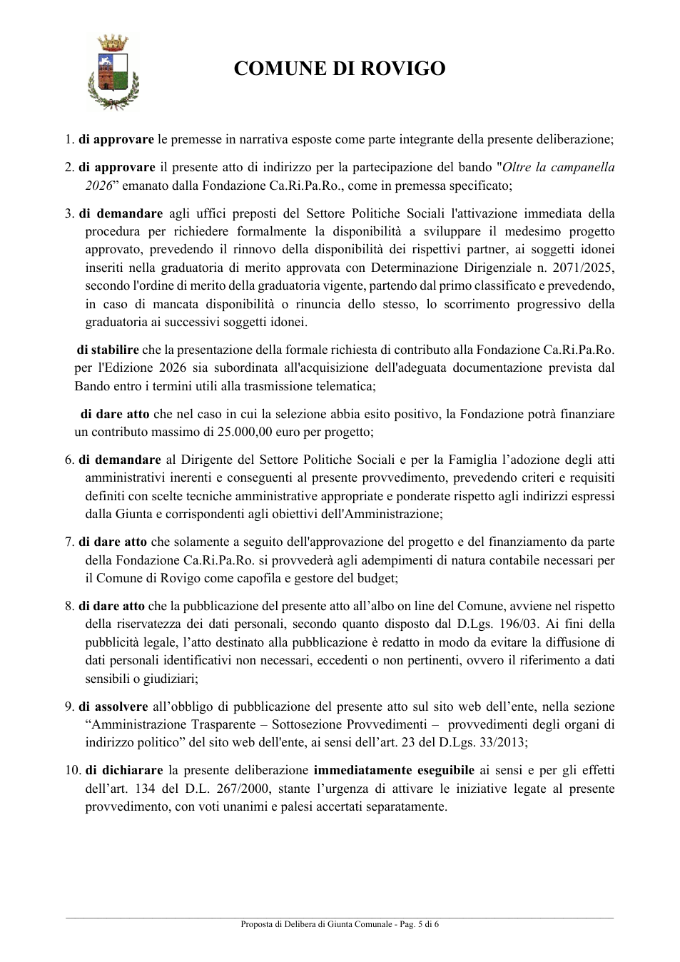 Pagina 5 del documento