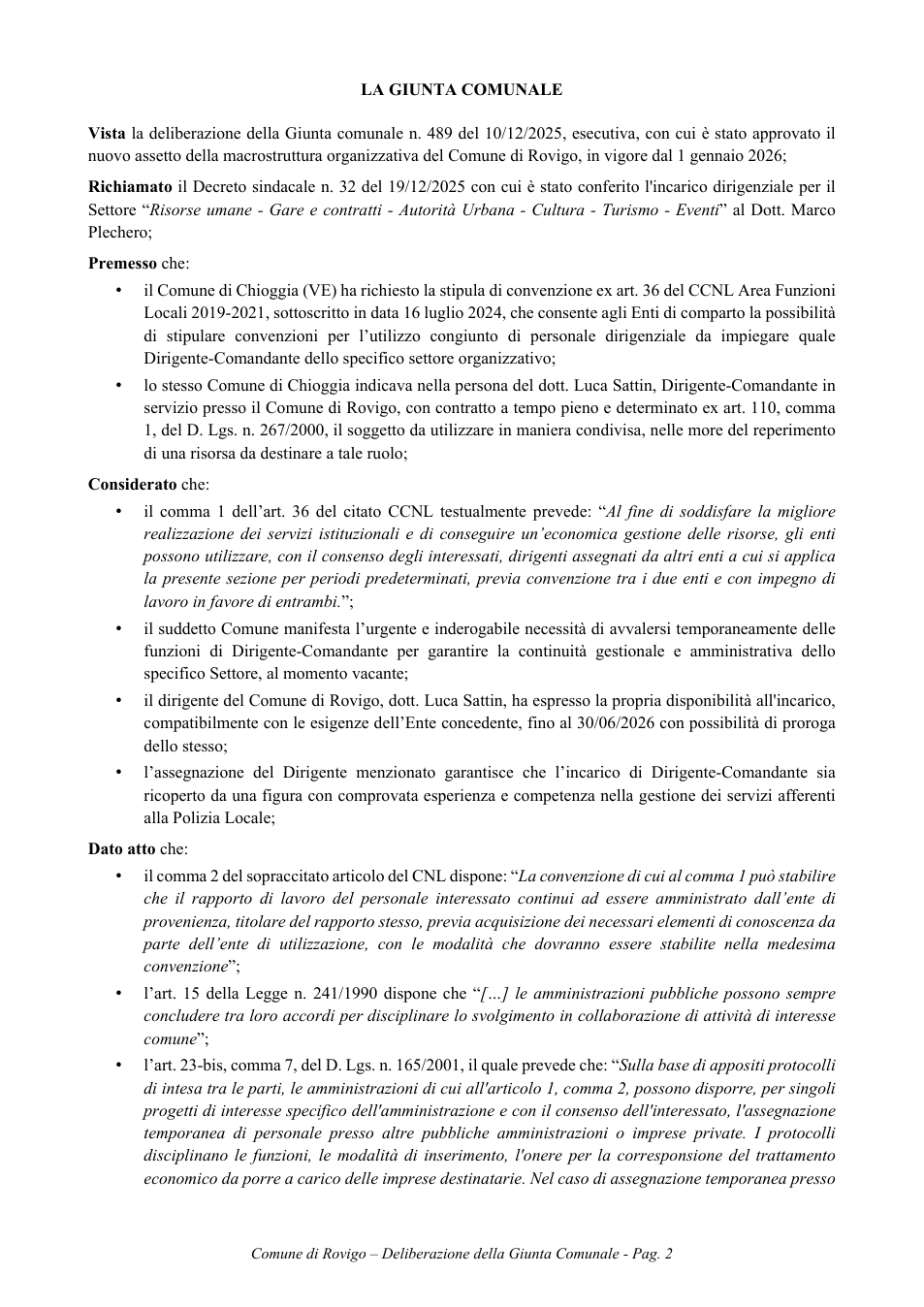 Pagina 2 del documento