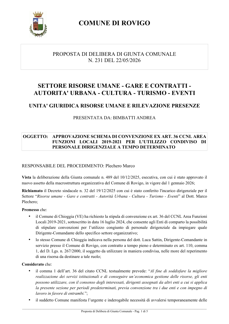 Pagina 1 del documento