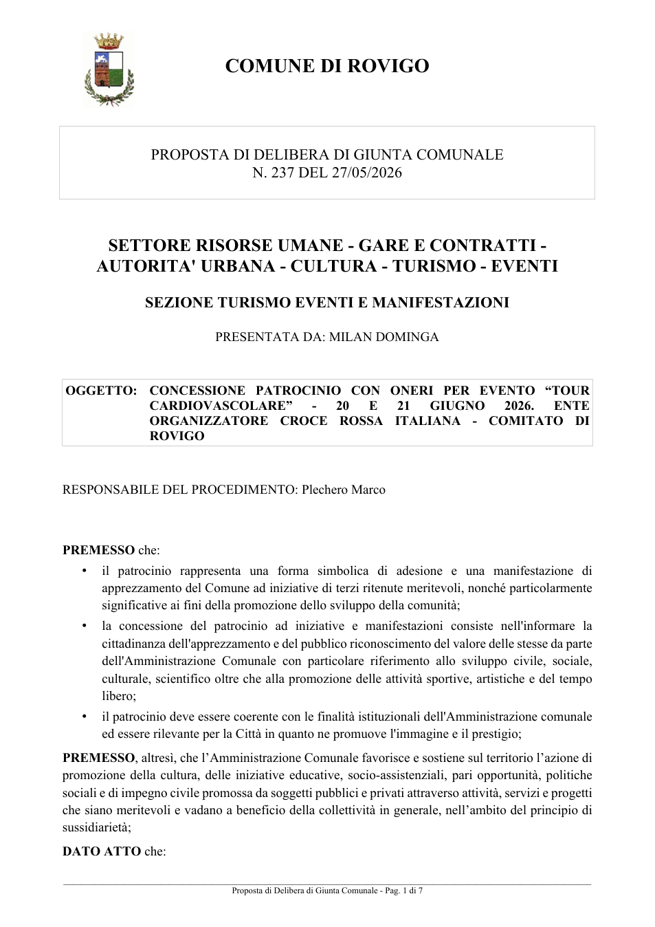 Pagina 1 del documento