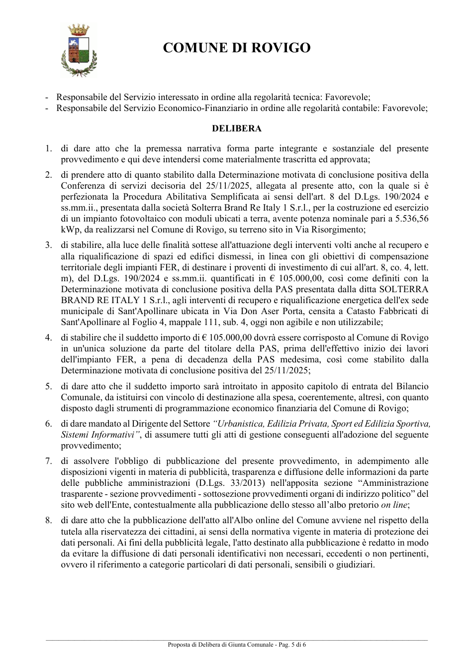 Pagina 5 del documento