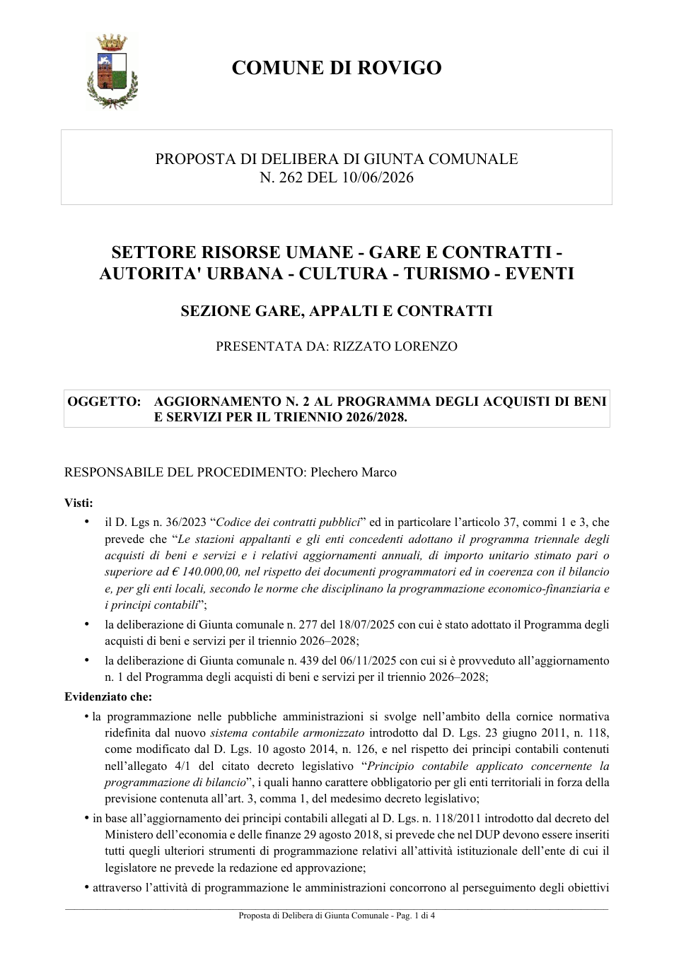 Pagina 1 del documento