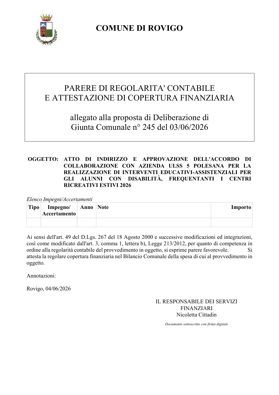 Pagina 1 del documento