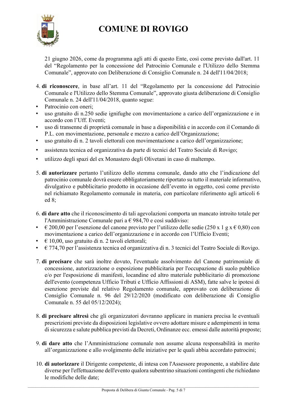 Pagina 5 del documento