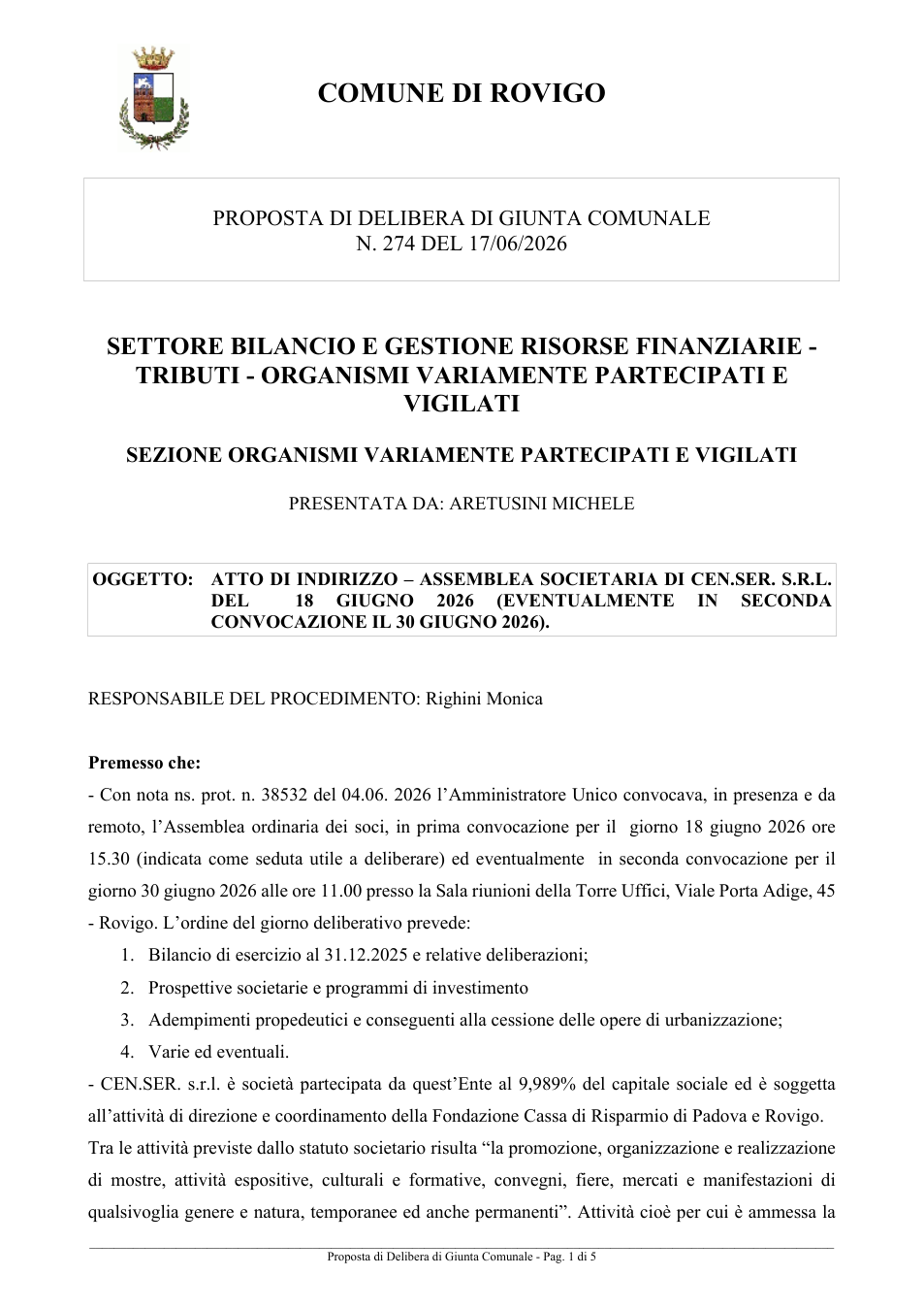 Pagina 1 del documento