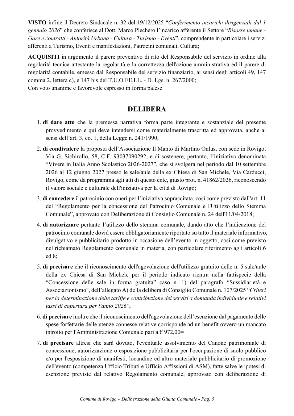 Pagina 5 del documento