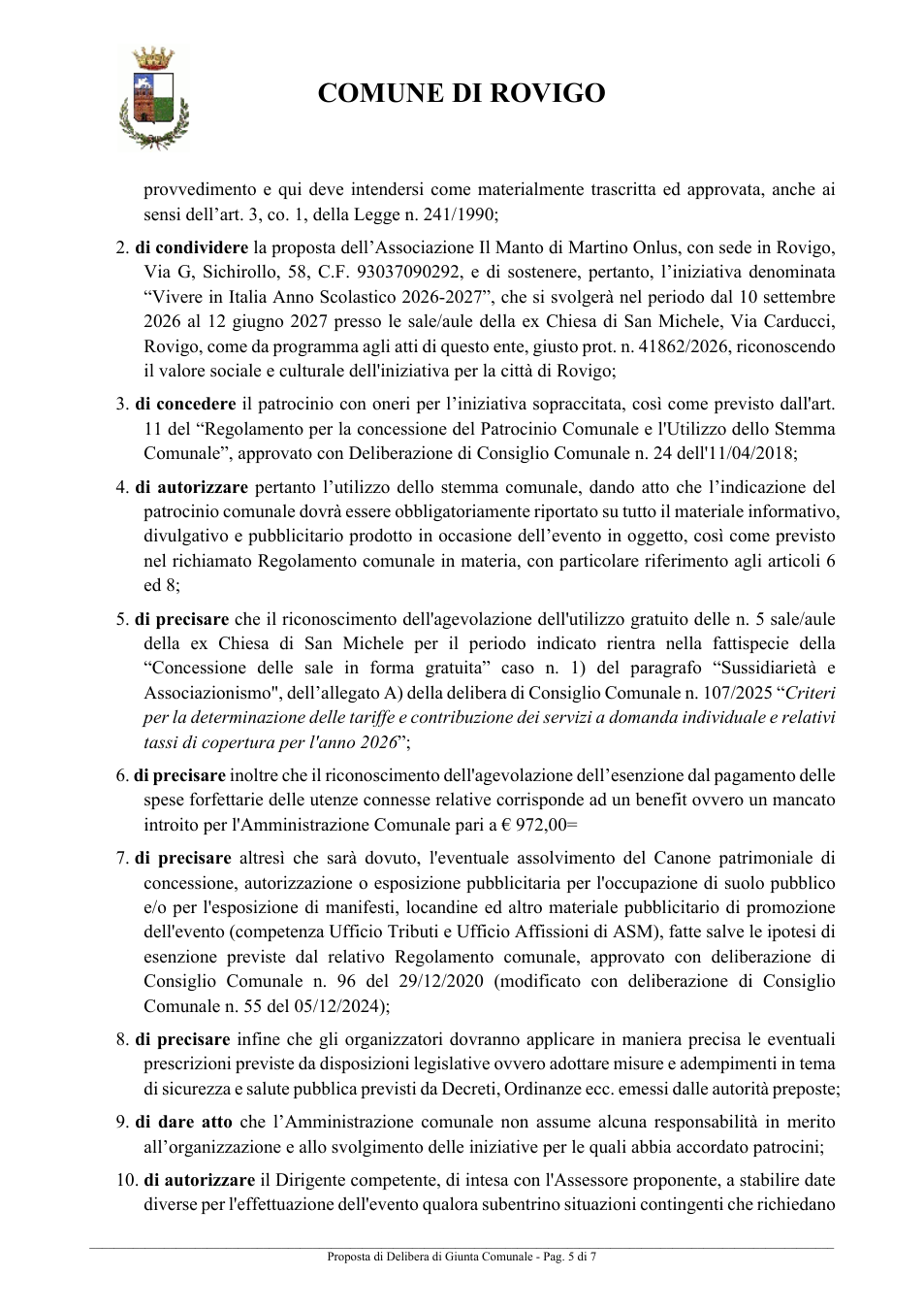 Pagina 5 del documento