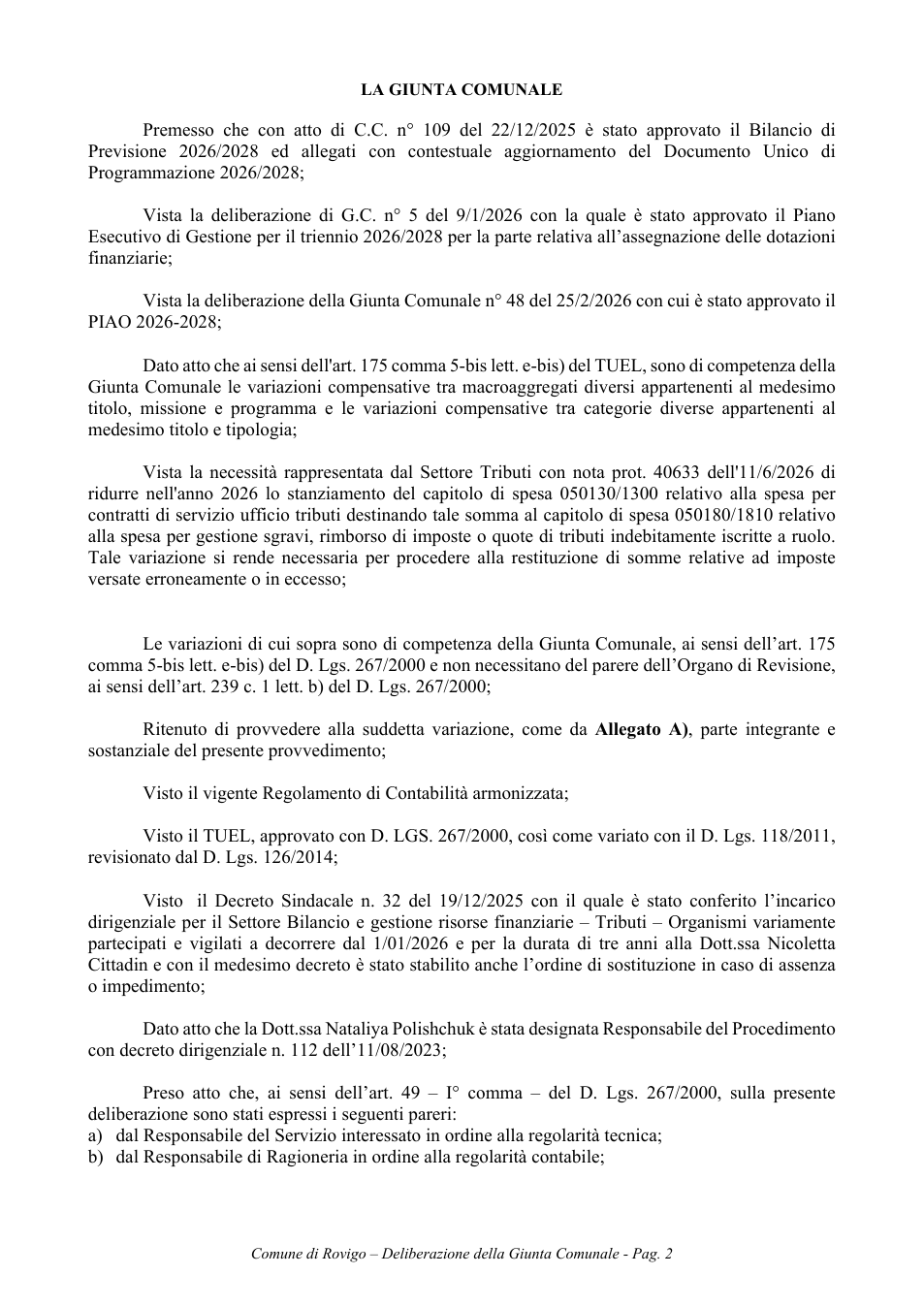 Pagina 2 del documento