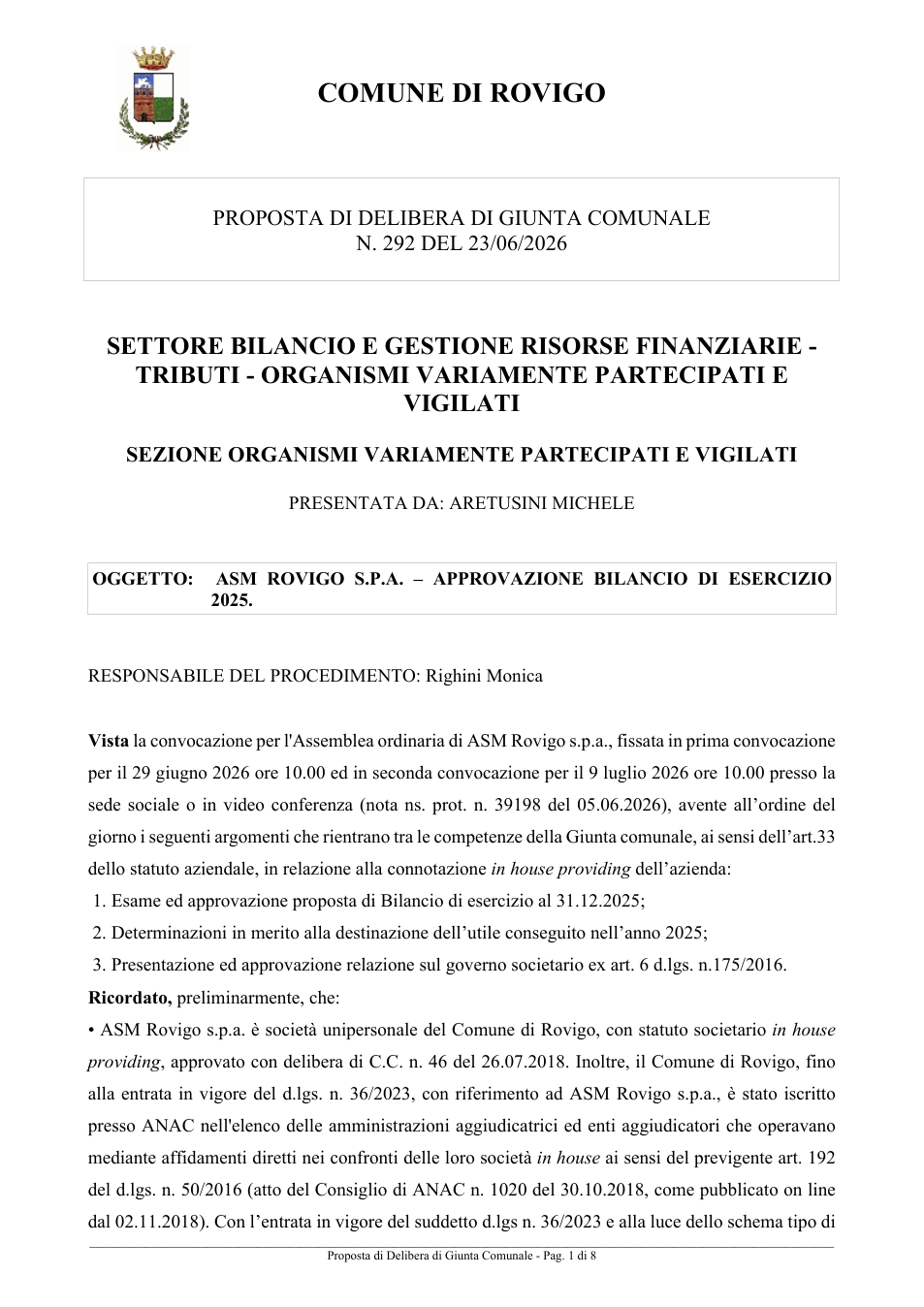 Pagina 1 del documento