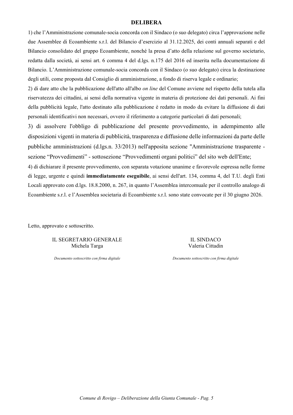 Pagina 5 del documento