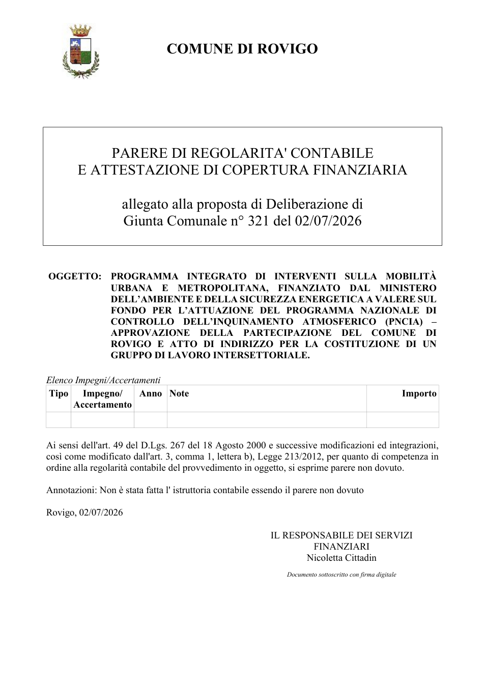 Pagina 1 del documento