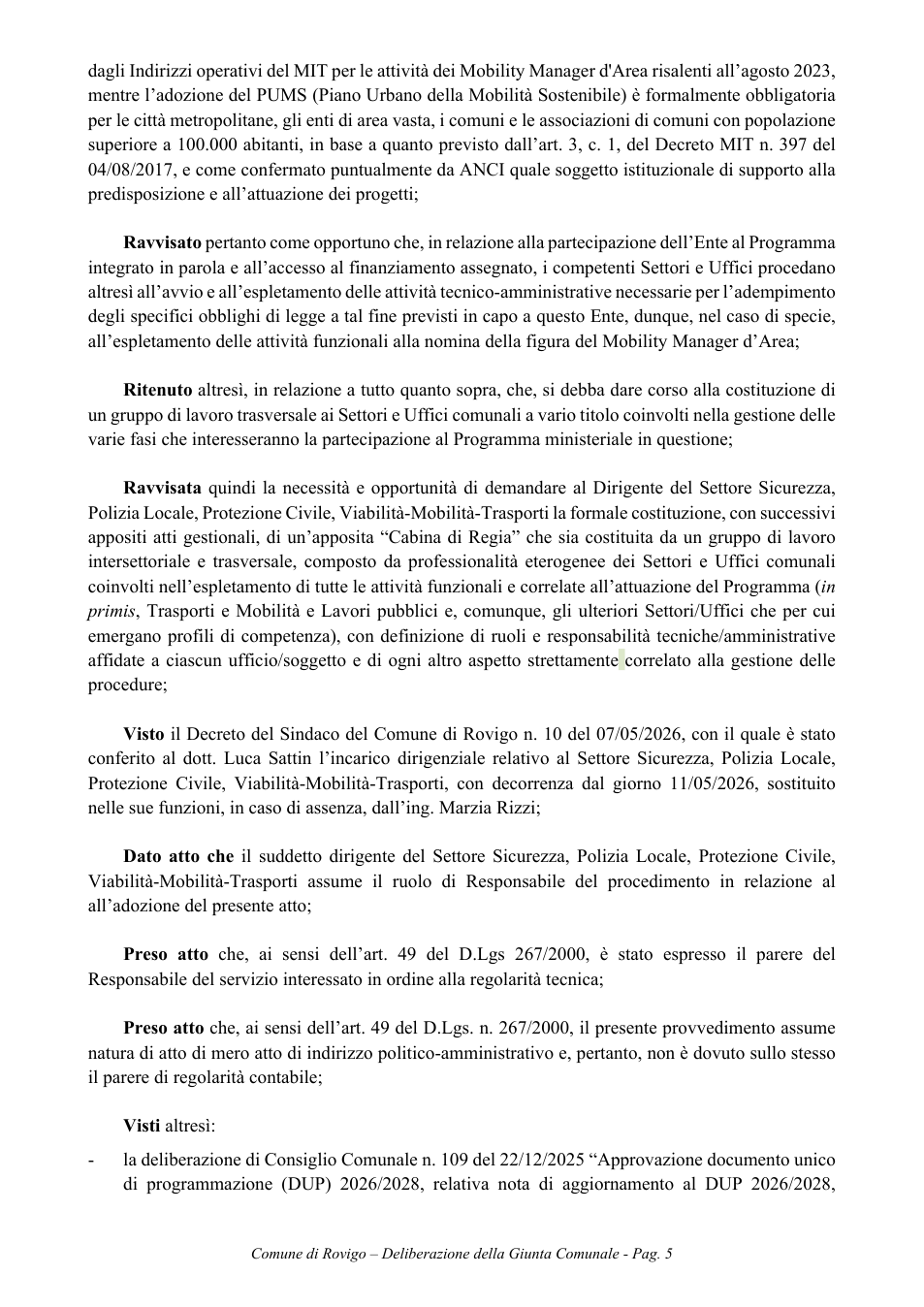 Pagina 5 del documento