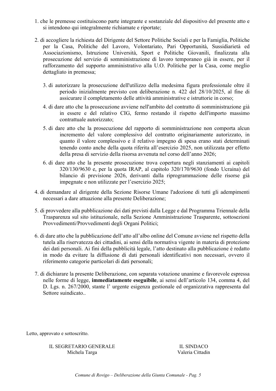 Pagina 5 del documento