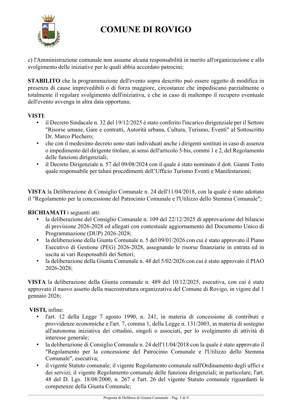 Pagina 5 del documento