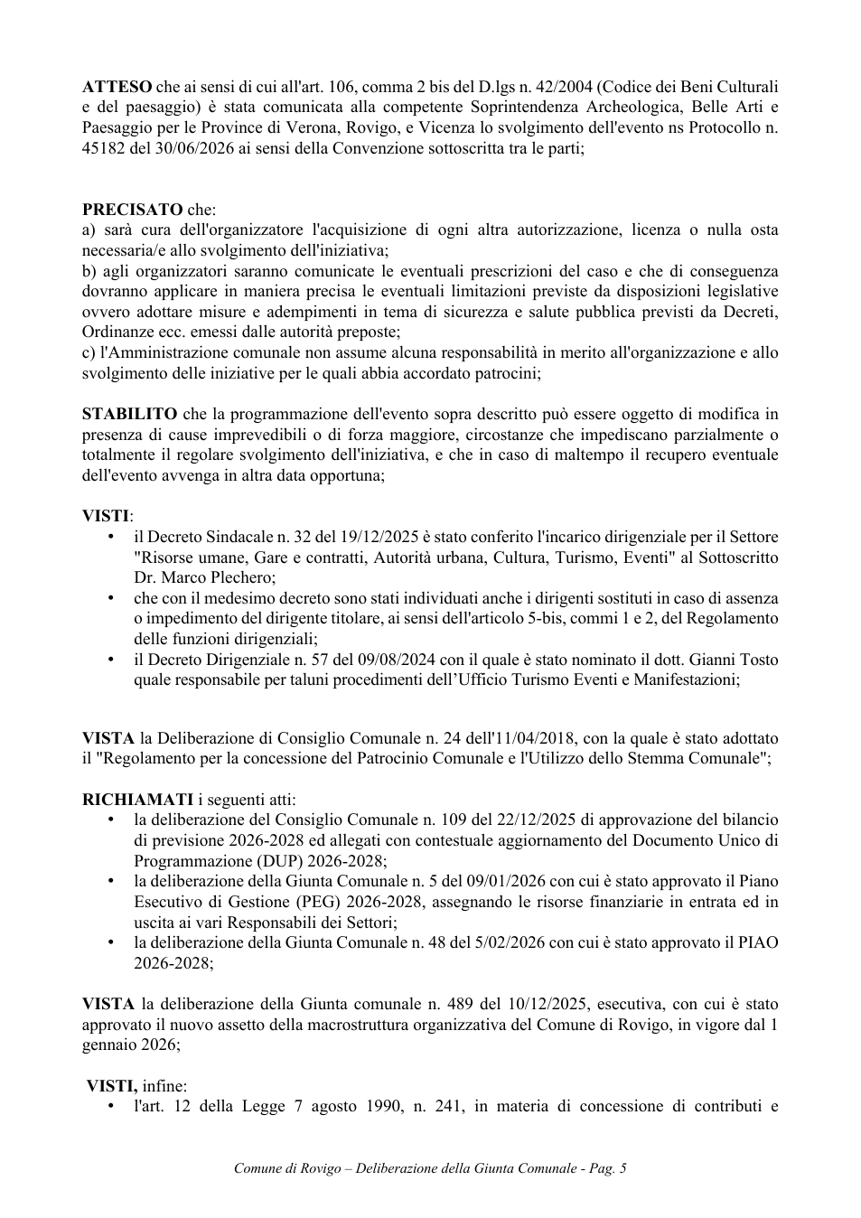 Pagina 5 del documento