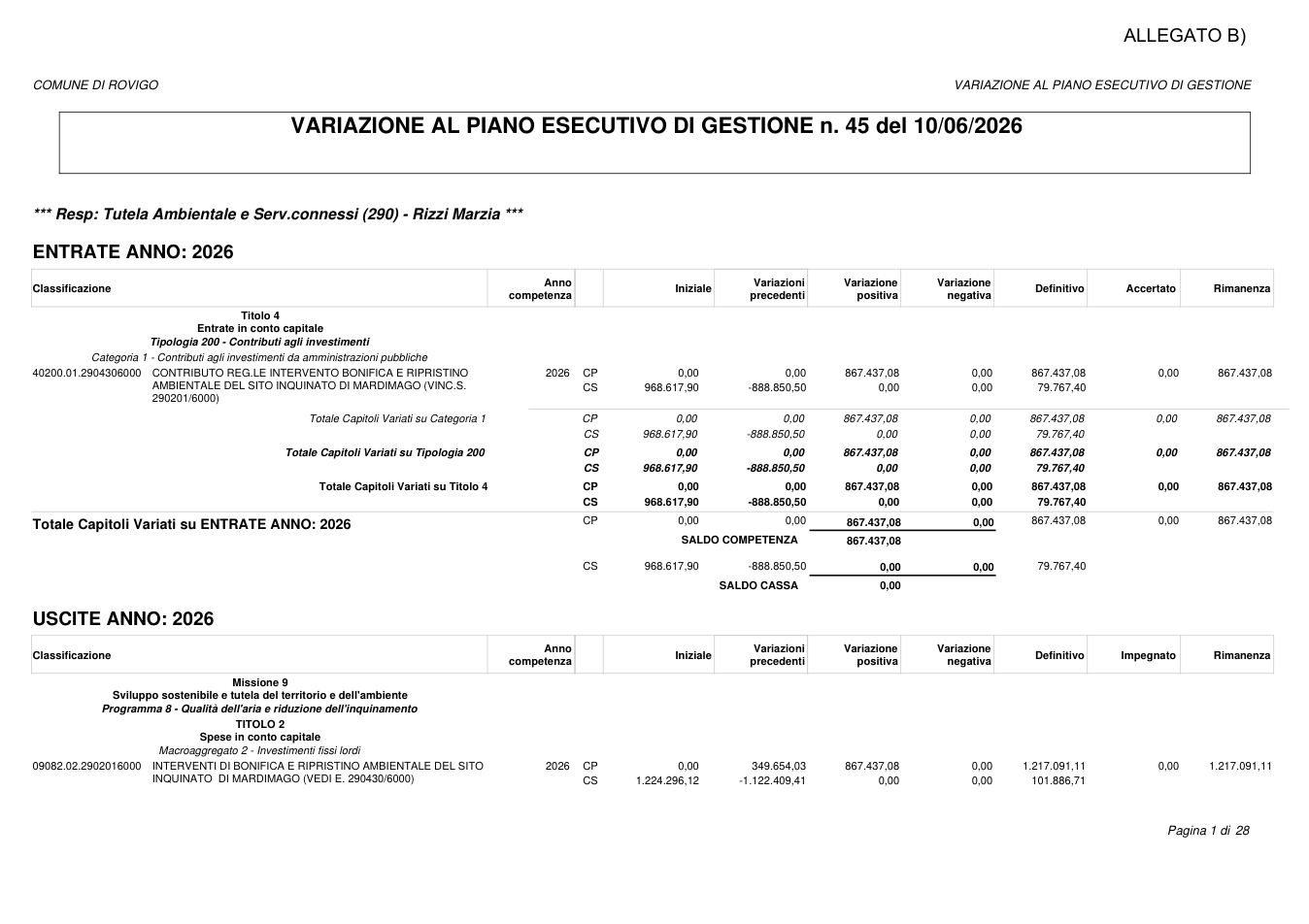 Pagina 1 del documento