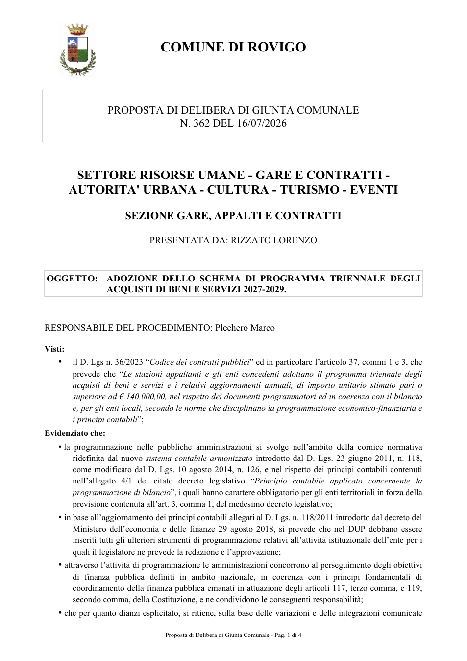 Pagina 1 del documento