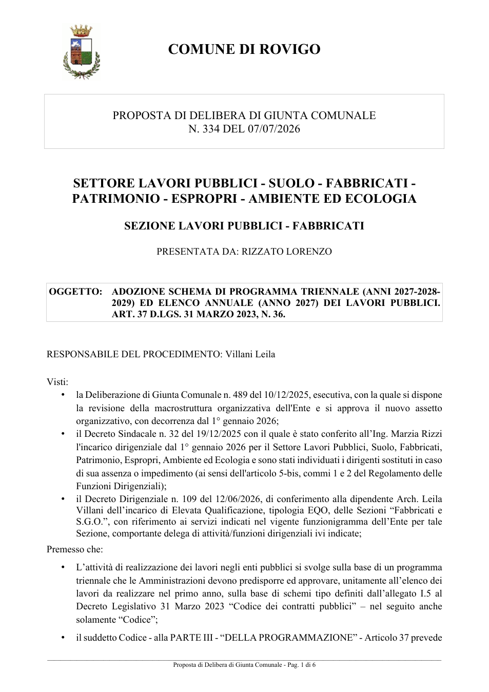 Pagina 1 del documento