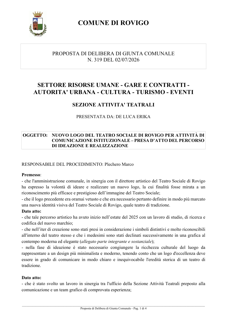 Pagina 1 del documento