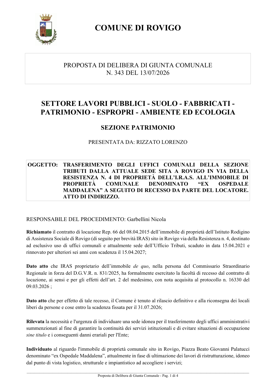 Pagina 1 del documento