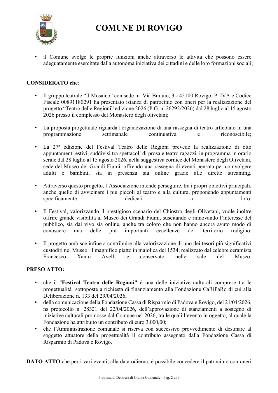 Pagina 2 del documento