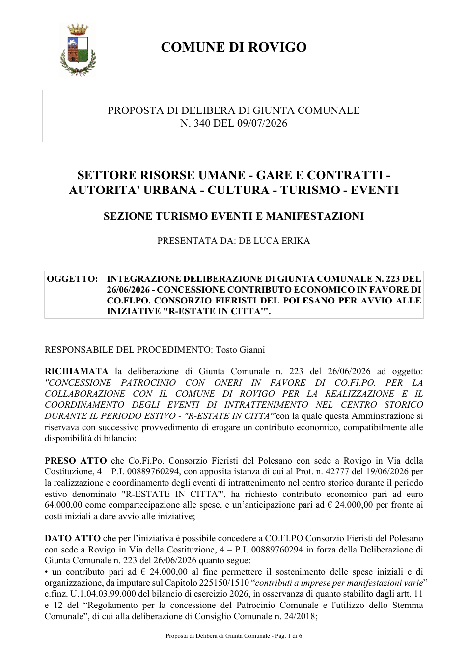 Pagina 1 del documento