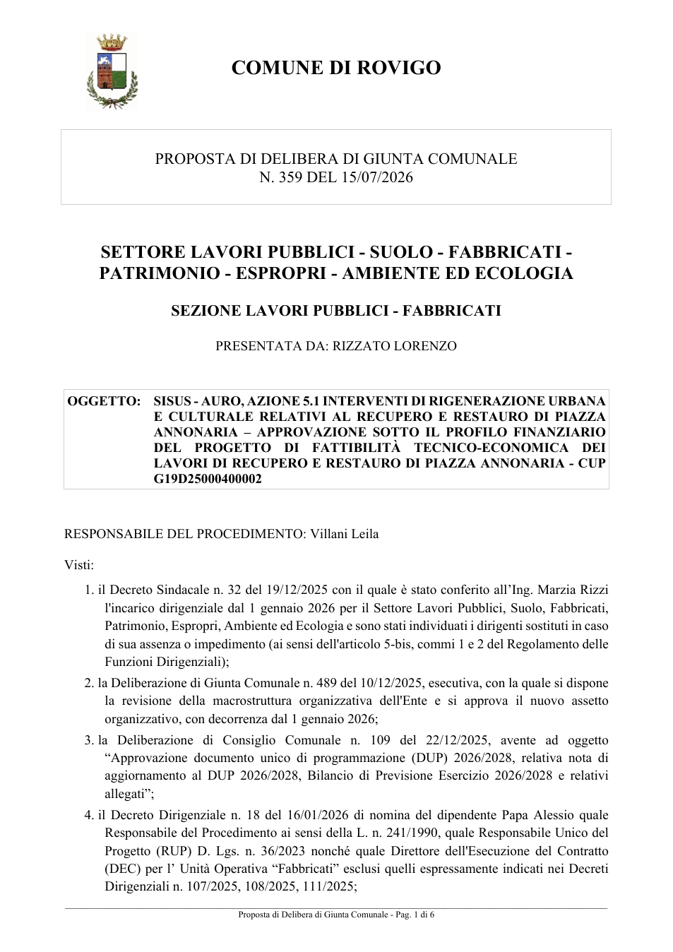 Pagina 1 del documento