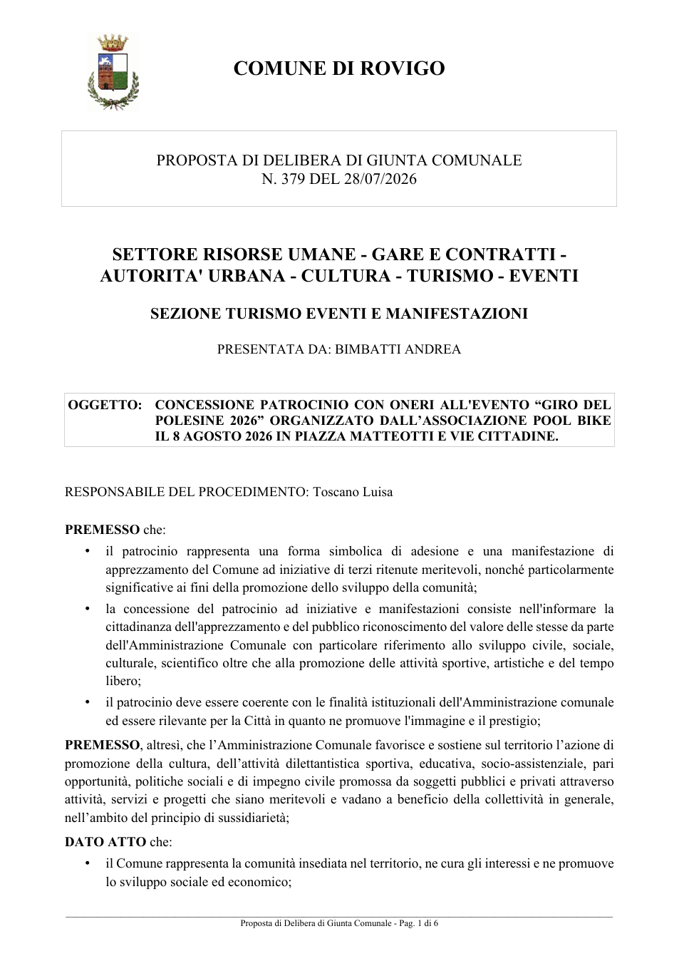 Pagina 1 del documento