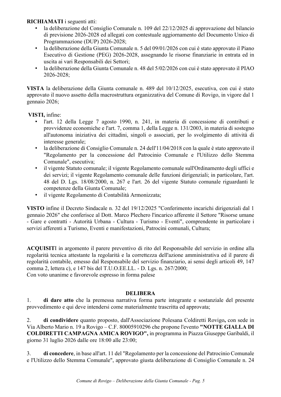Pagina 5 del documento