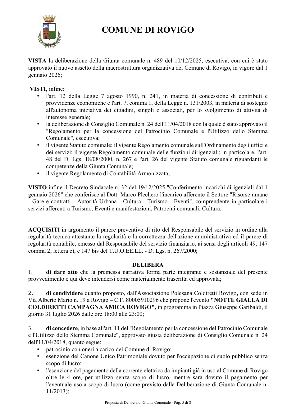 Pagina 5 del documento
