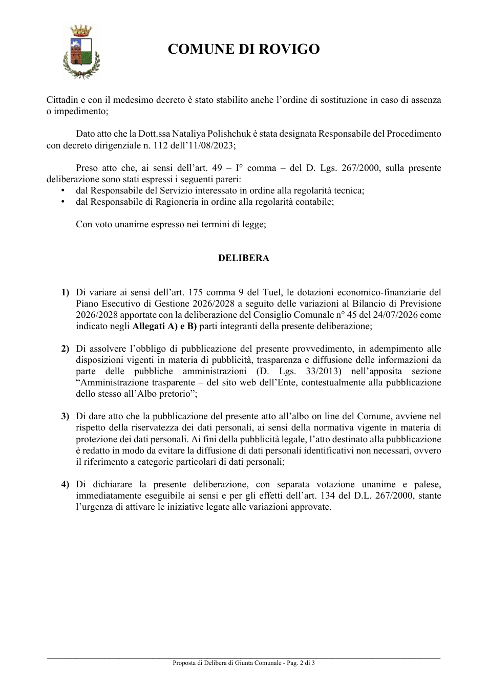 Pagina 2 del documento