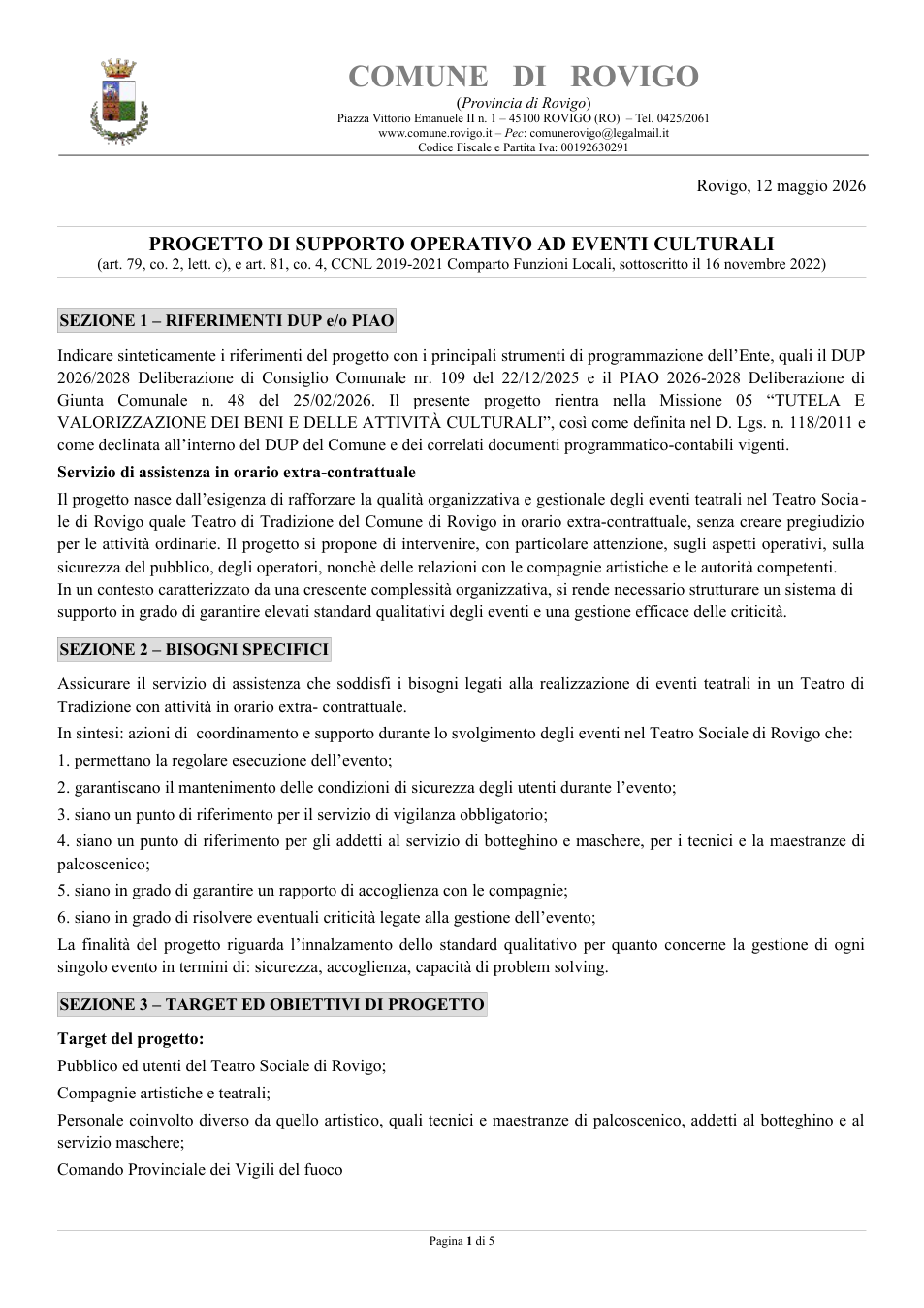 Pagina 1 del documento